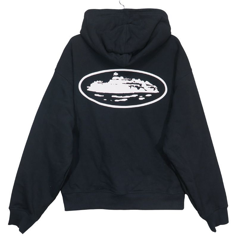 正規品新品 CORTEIZ フーディーパーカー　XL ブラック（黒）系 CORTEIZ(コーテイズ) パーカー・フーディ(メンズ