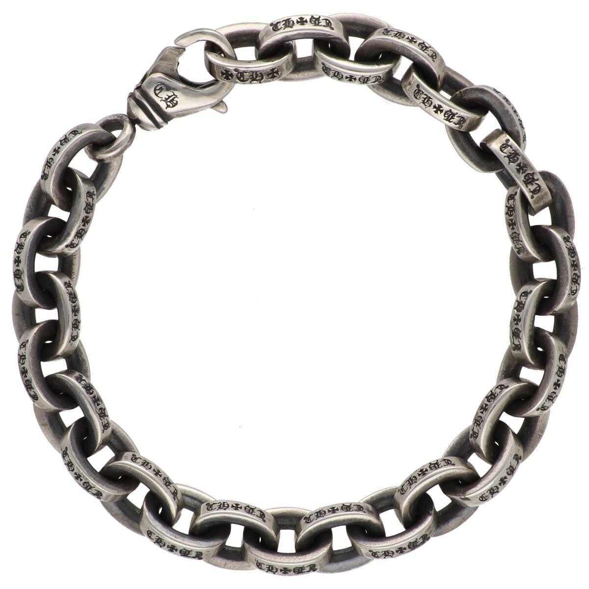 中古】 CHROME HEARTS クロムハーツ ラージ ペーパーチェーン