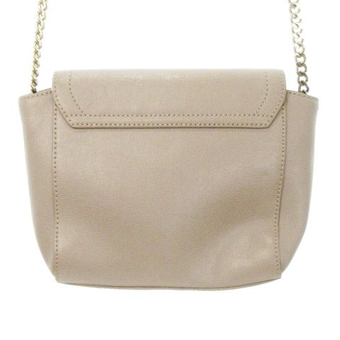 フルラ FURLA ショルダーバッグ レザー チェーンストラップ スタッズ