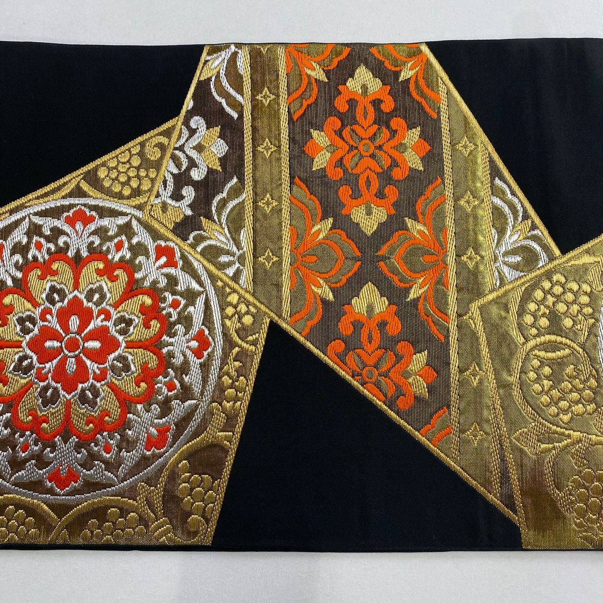 最高級　川島織物　袋帯　銀糸と金糸　七五三　入学式 最高級 川島織物 袋帯 銀糸と金糸 七五三 入学式 最高級 川島織物 袋帯