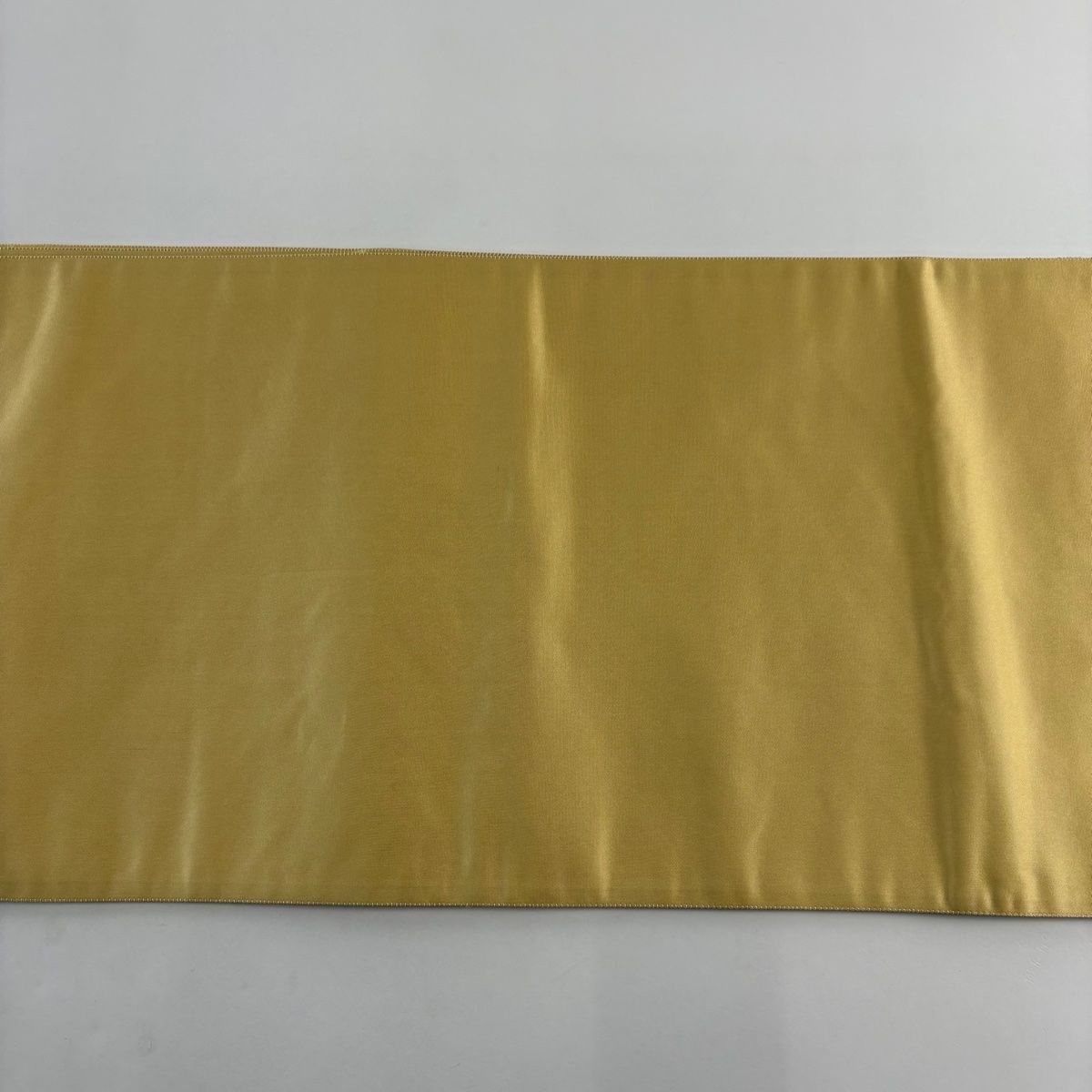 美品】 袋帯 名品 華文 七宝 相良刺繍 金糸 金色 お太鼓柄 正絹 【中古