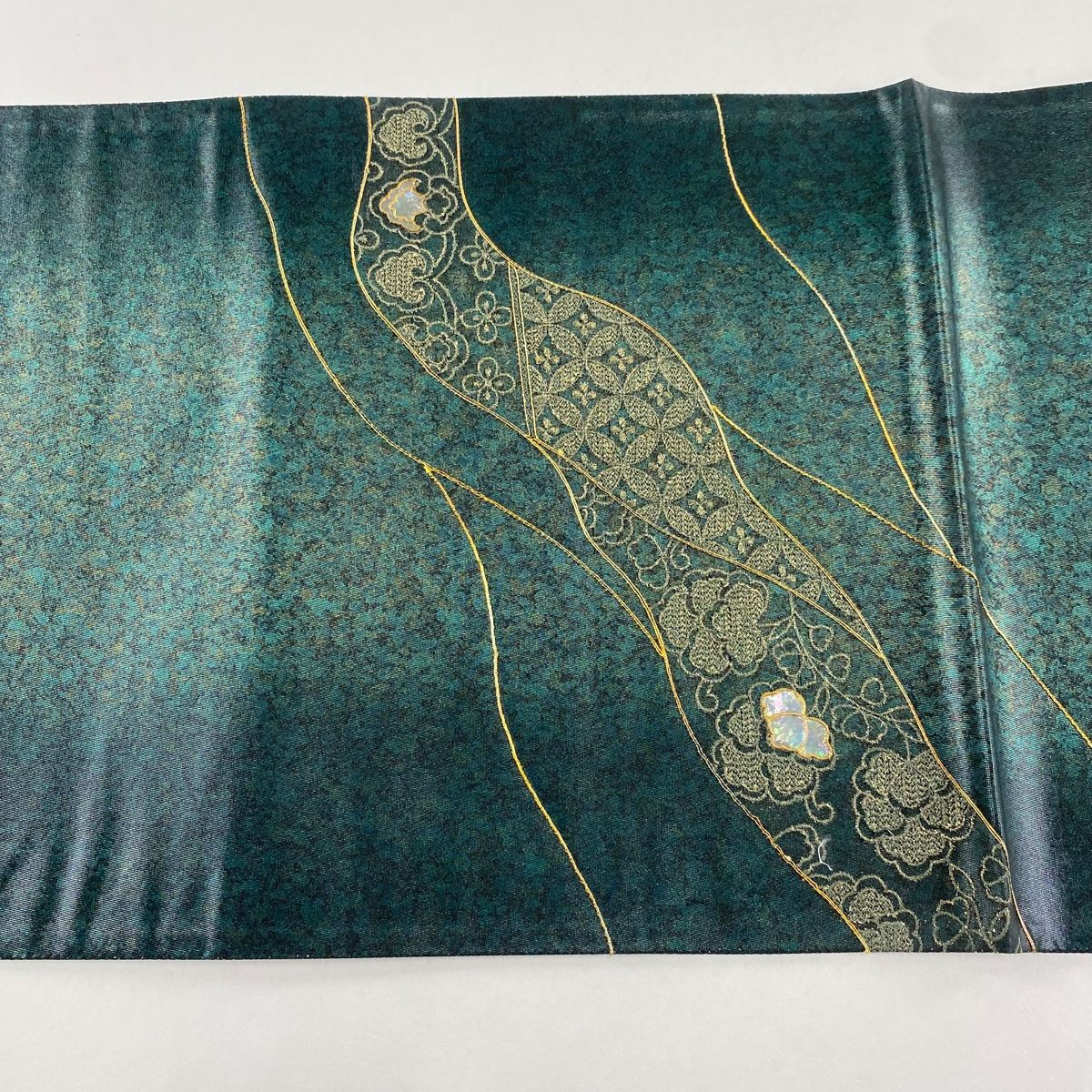 七宝古典華文袋帯 楽天市場】袋帯 フォーマル 全通 ゴールド 七宝 華紋 礼装用 仕立て