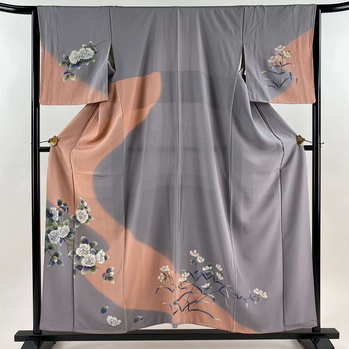 あ*み様 【オークション】ピンク訪問着セット 裄丈65cm 正絹 袷 七五三