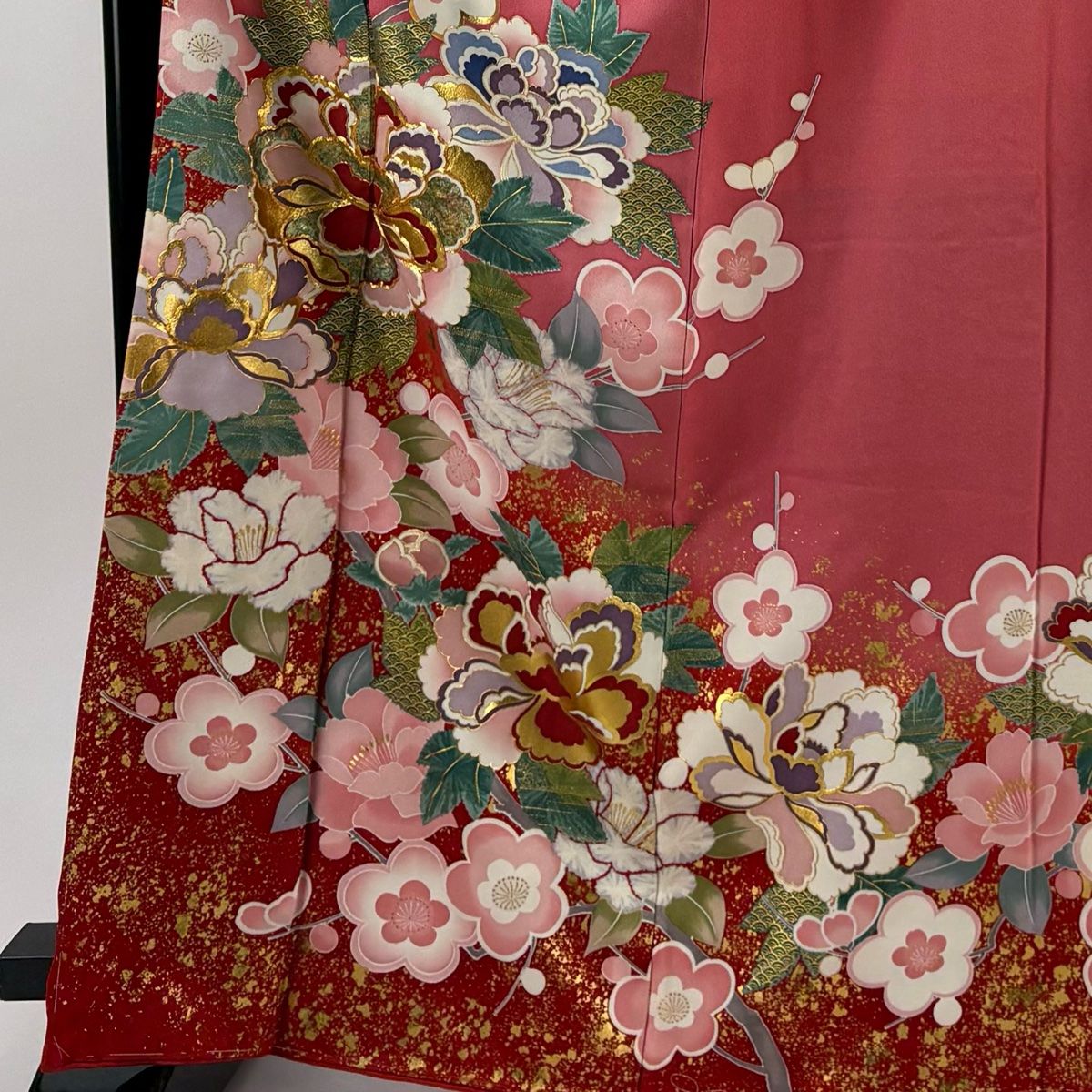 平和屋着物○豪華振袖 総絞り 草花籬文 正絹 逸品 DAAY5612ud 平和屋