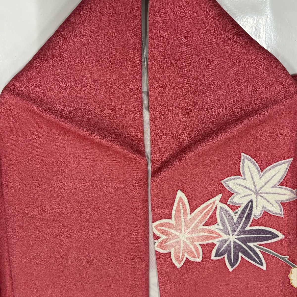 平和屋着物○小振袖 二尺袖 舞桜文 洗える着物 AABC6076ph 平和屋着物