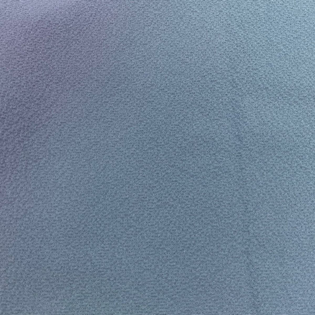 小紋 身丈151.5cm 裄丈63cm S 袷 斉藤三才 落款 ぼかし柄 青灰色 正絹