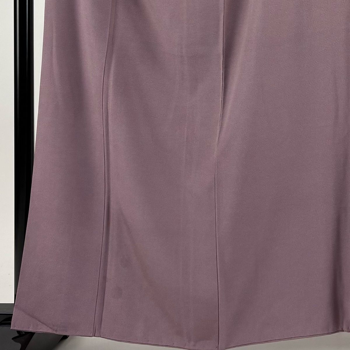 江戸小紋 身丈160.5cm 裄丈65.5cm M 袷 落款 鮫 草木染 紫 正絹 秀品