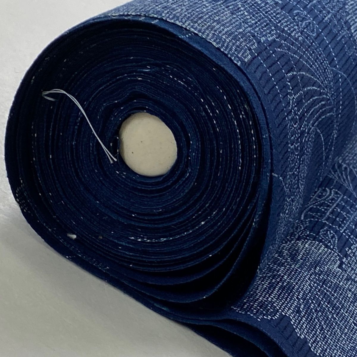 平和屋着物＊夏物 黒紋付 黒反物 着尺 絽 本堅牢染 逸品 未使用