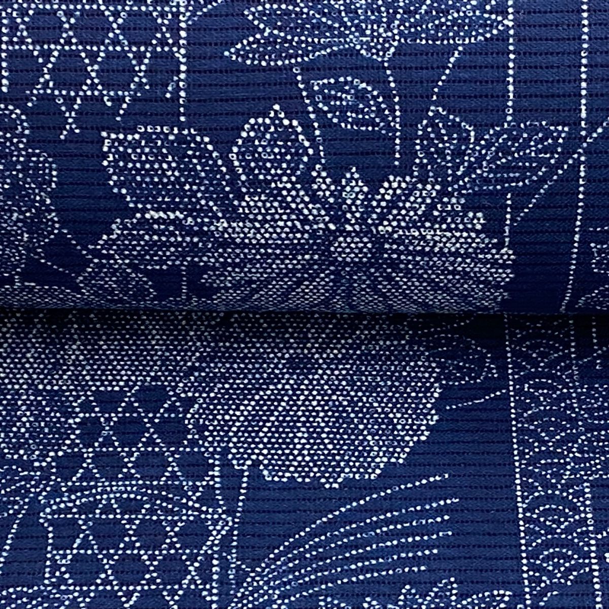 平和屋着物＊夏物 黒紋付 黒反物 着尺 絽 五泉 深泥黒 逸品 未使用