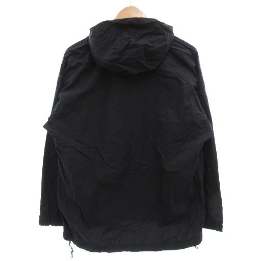 ザノースフェイス マウンテンパーカー ジャケット 黒 ロゴ刺繍 M