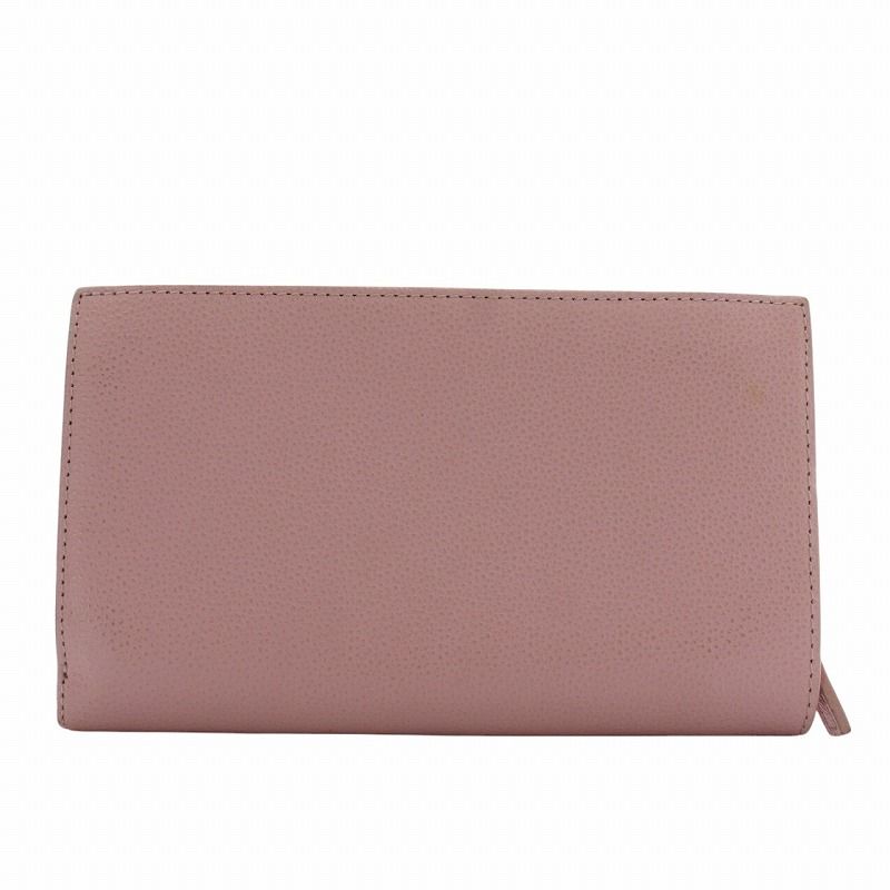 ブルガリ BVLGARI 長財布 二つ折り 手帳型 レザー ロゴ シルバー金具