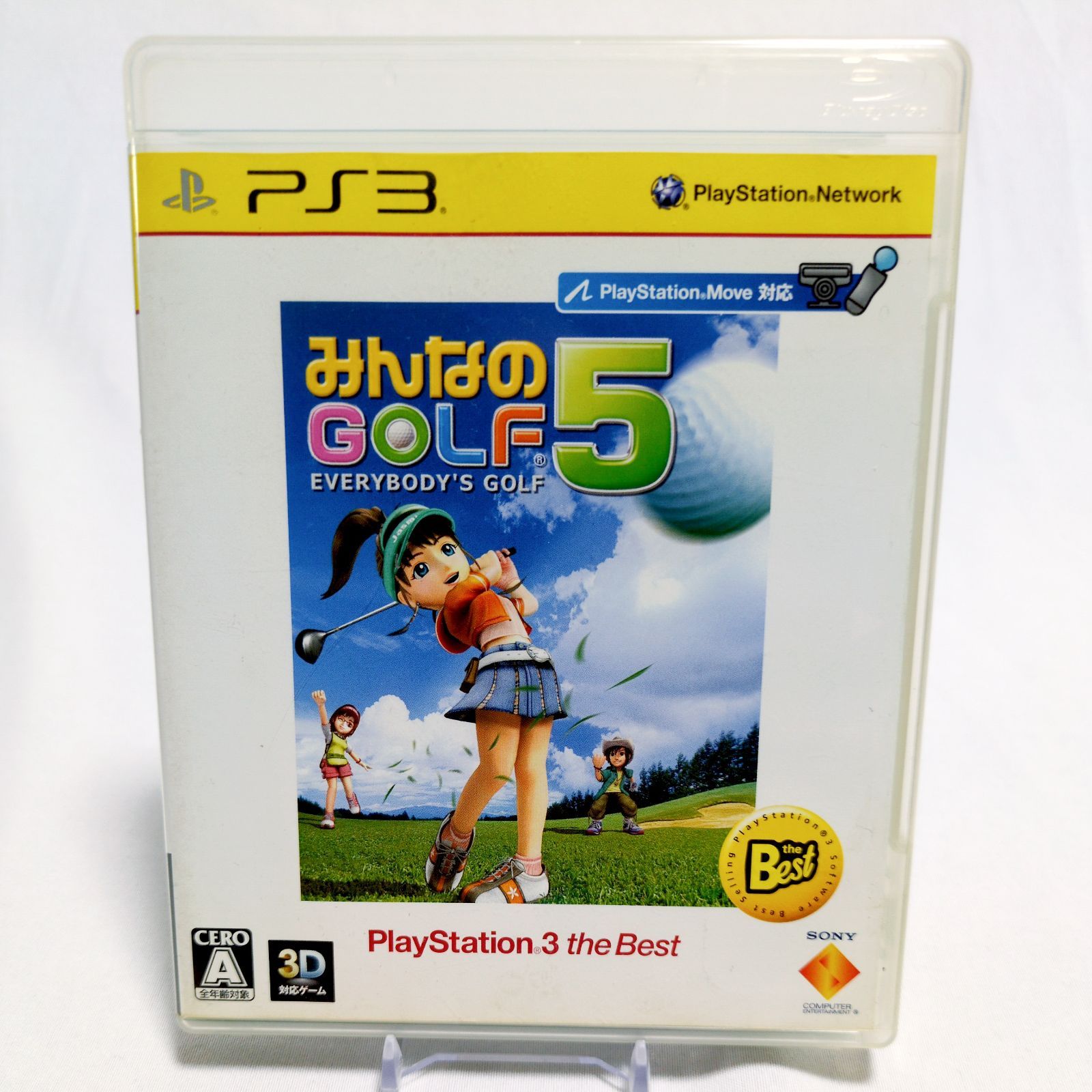 PS3 みんなのGOLF5 the Best（再廉価版）【定番ゴルフ・ディスク美品