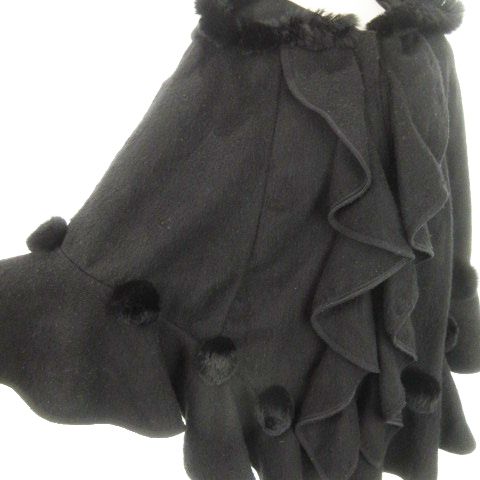 トゥービーシック TO BE CHIC ポンチョケープコート フーディー