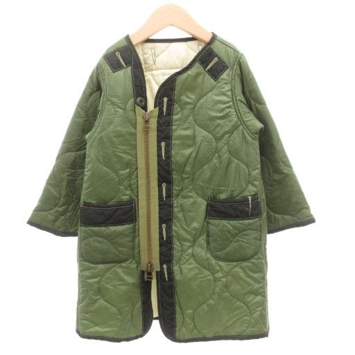 goto hollywoodライナーキルトコート01カーキ ゴートゥーハリウッド GO TO HOLLYWOOD エアライトリップキルティング