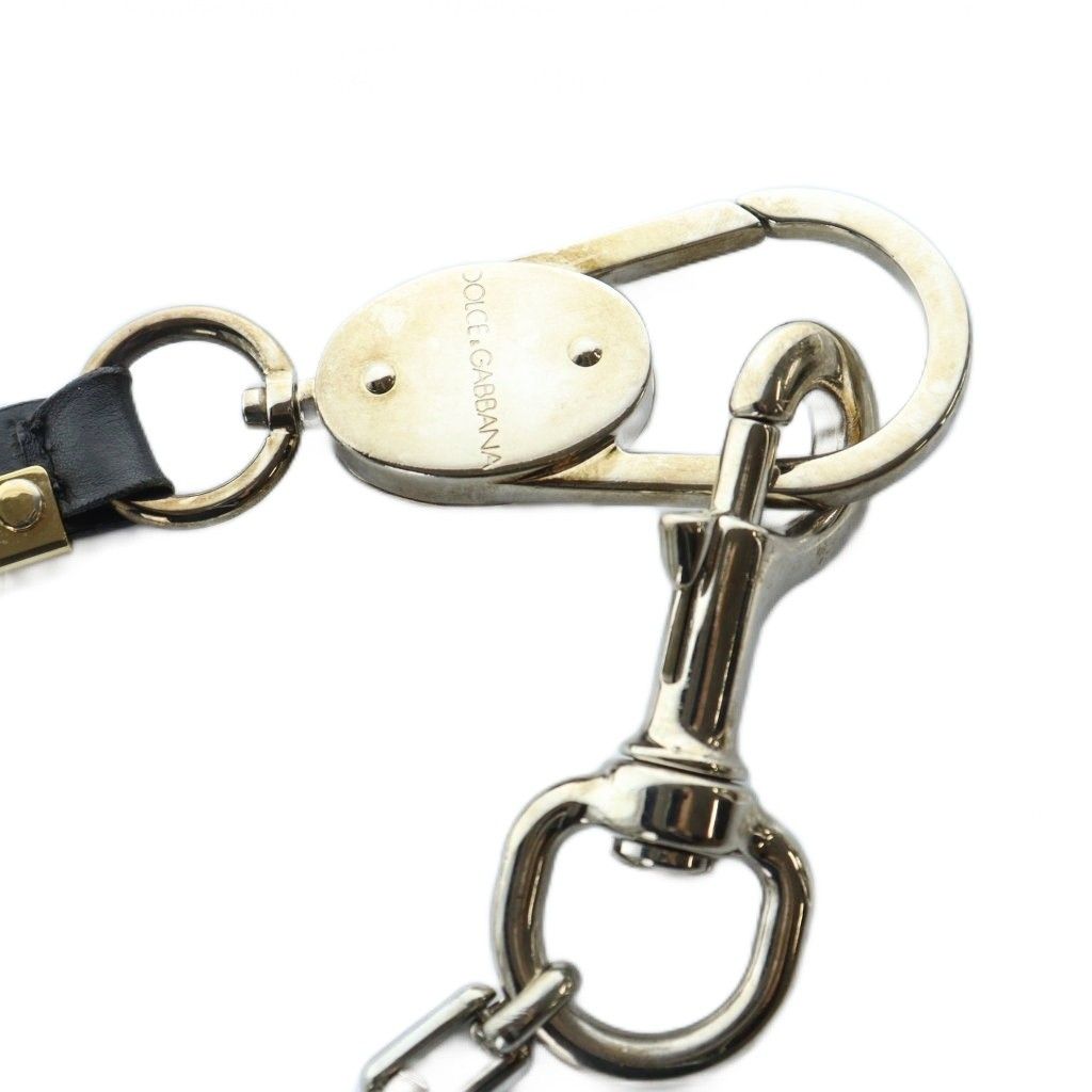 ドルチェ&ガッバーナ ドルガバ DOLCE&GABBANA ウォレットチェーン ロゴ