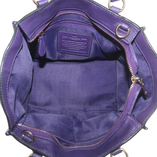 コーチ COACH ミニ クロスビー キャリーオール ハンドバッグ レザー