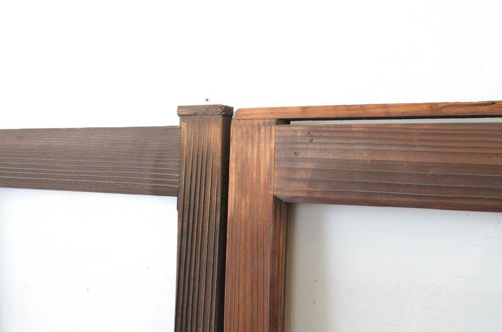 現状販売 ガラス窓 セット アンティーク建具 ガラス戸 引き戸 4～7営業日前後で発送 修理加工希望の方3ヶ月程で発送 R-065046 エアコン 水道設備