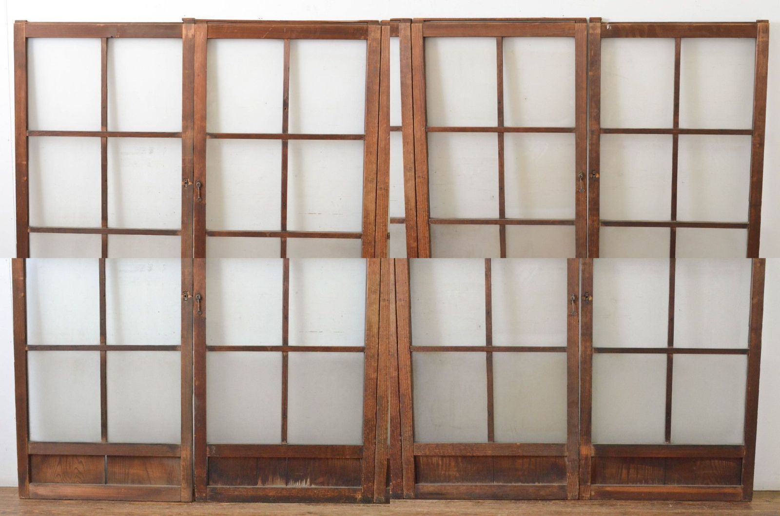 アンティーク建具 ガラス戸