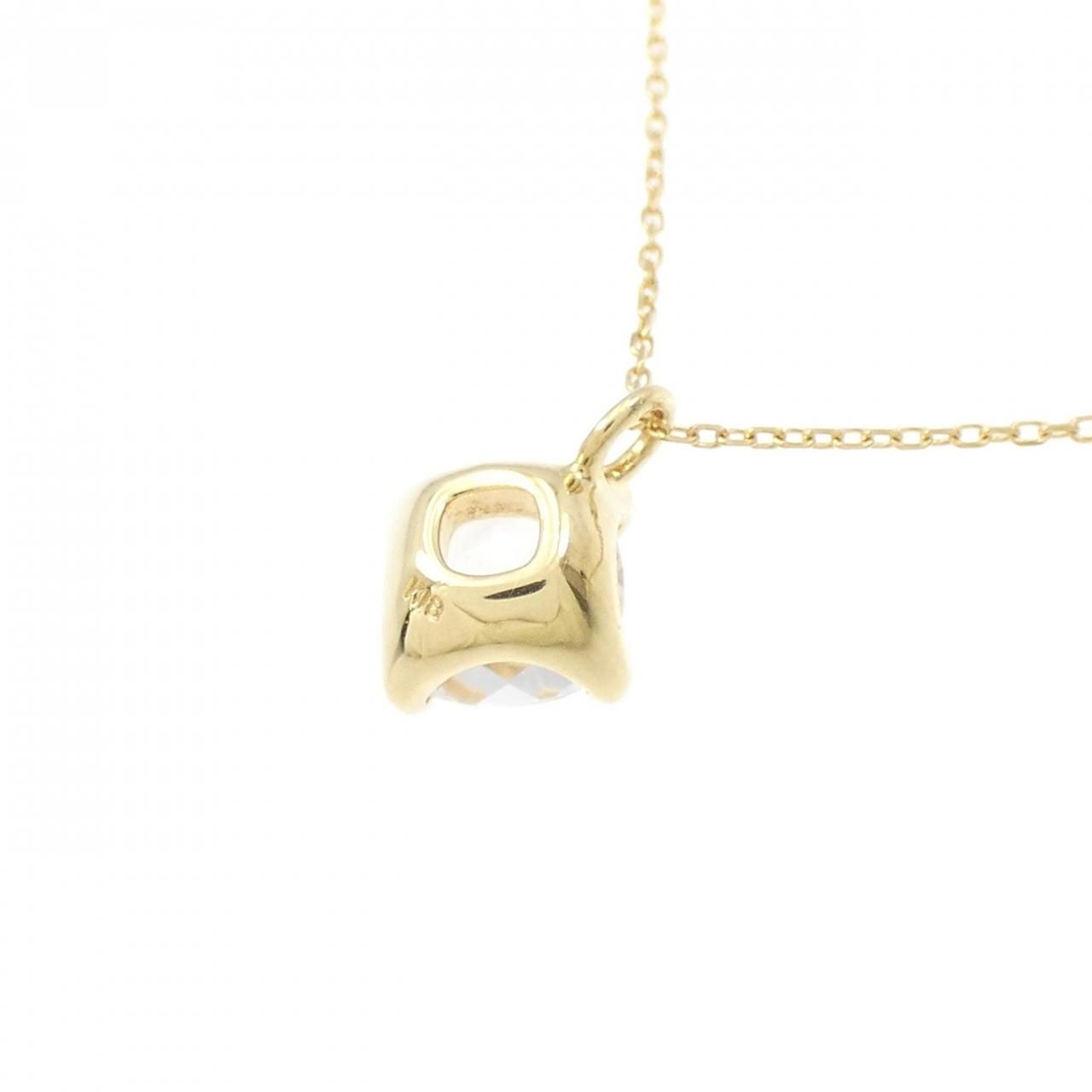 K18YG ホワイトトパーズ ネックレス ショップ