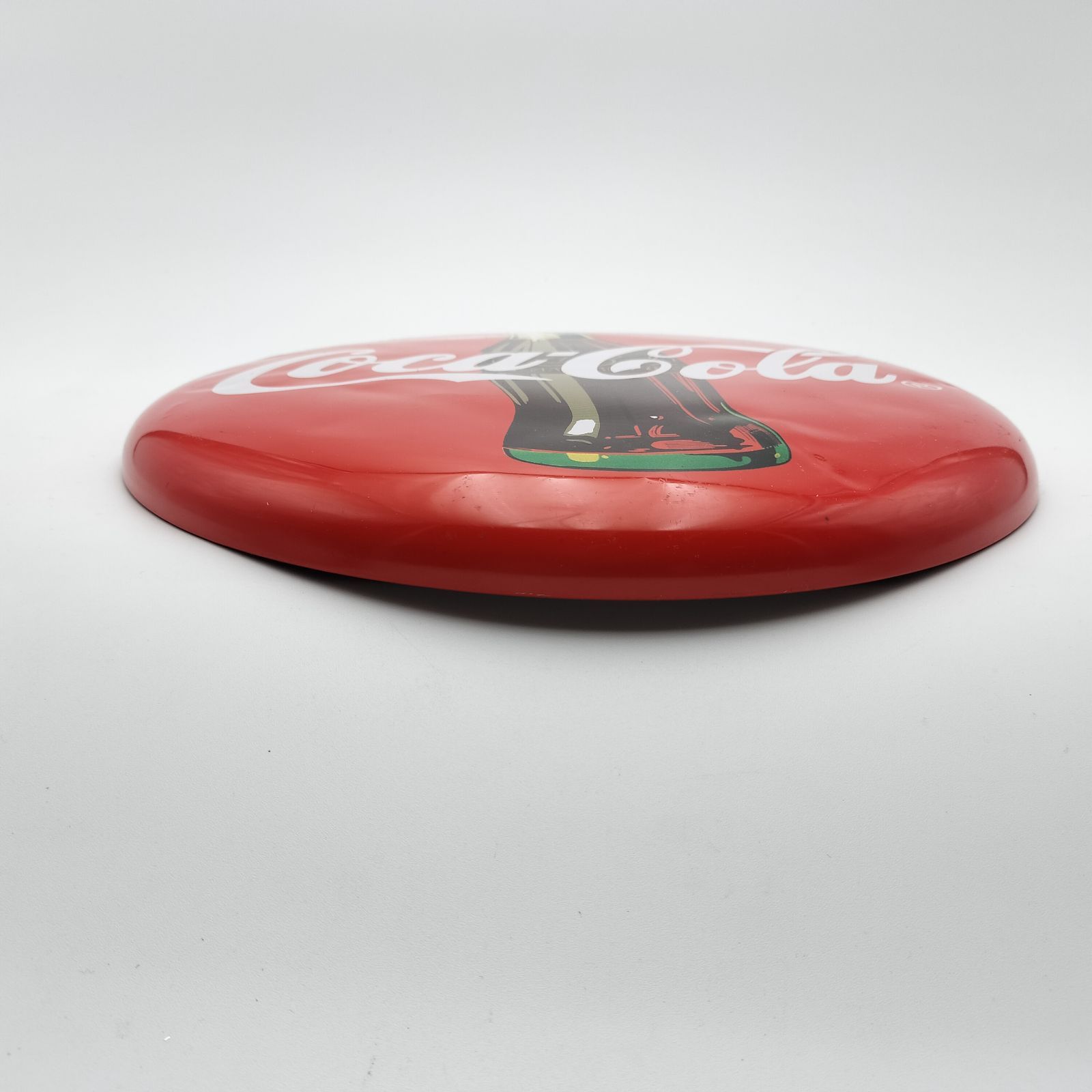 Coca-Cola / コカコーラ 丸型看板 直径36cm 昭和レトロ 当時物 コカ