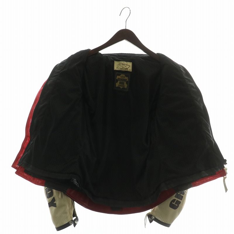 美品GREEDY グリーディー　牛革　レザージャケット グリーディー GREEDY レーシングジャケット ブルゾン アウター 牛革