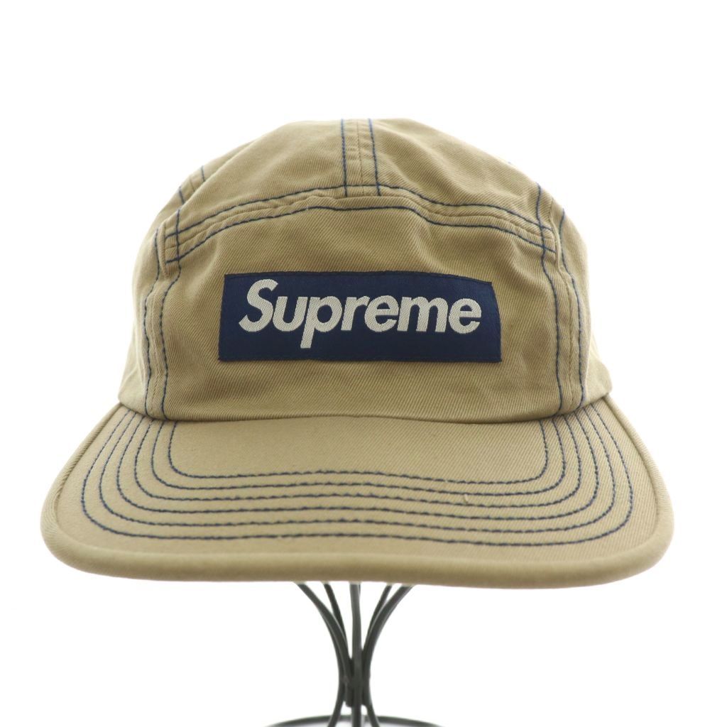 シュプリーム SUPREME 18SS Contrast Stitch Camp Cap 帽子 キャップ