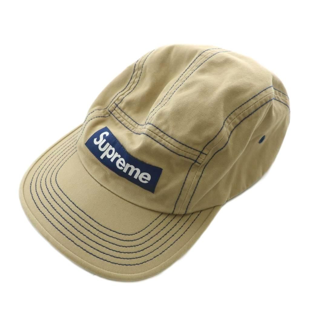 シュプリーム SUPREME 18SS Contrast Stitch Camp Cap 帽子 キャップ