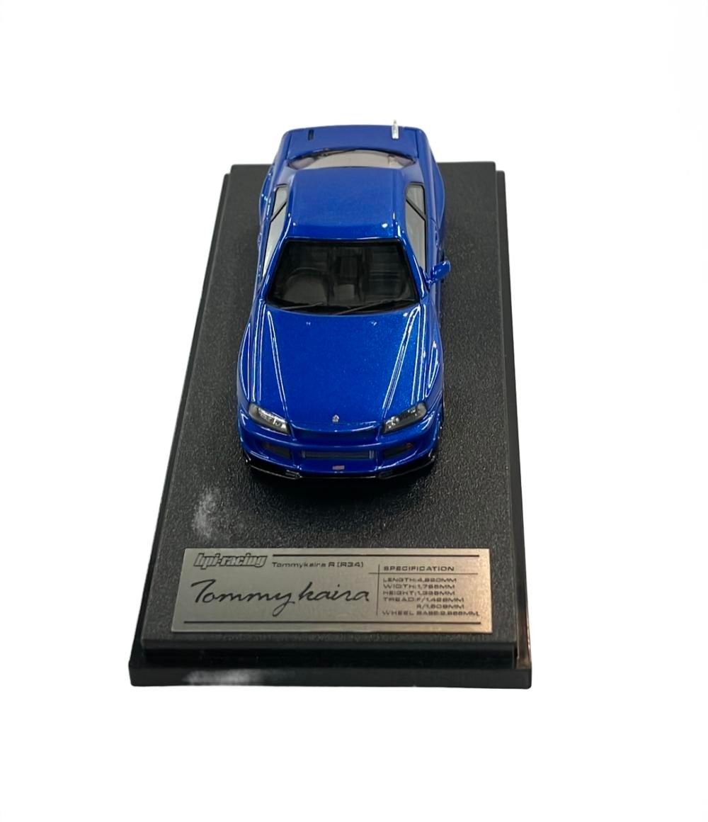 訳あり hpi(エイチピーアイ) Tommykaira R (R34) Blue ミニカー - メルカリ