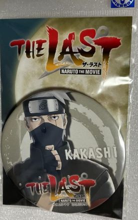 e➖NARUTO➖ 畑カカシ THE LAST 高品質 缶バッジ e➖NARUTO➖