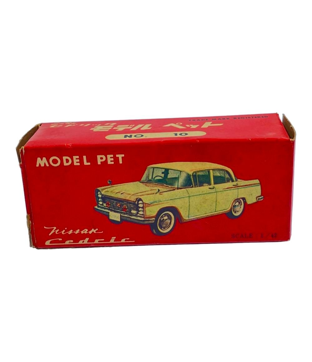 モデルペット当時物No.10STニッサンセドリックDX構内タクシー1963年