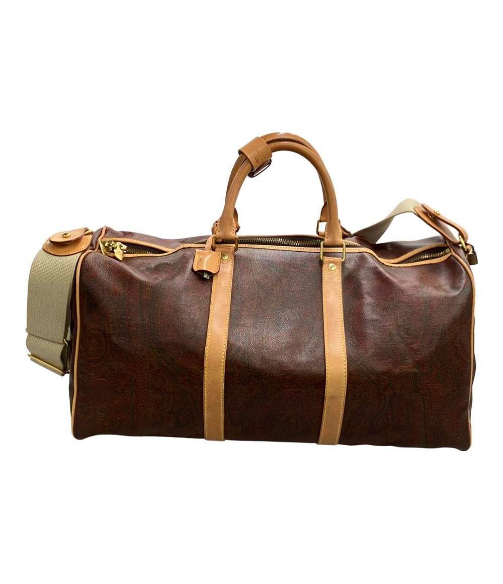 ✨️極美品✨️ ETRO ボストンバッグ 総柄 ショルダーバッグ PVC ブラウン 楽天市場】ブラウン（ブランドエトロ）（男女兼用バッグ｜バッグ