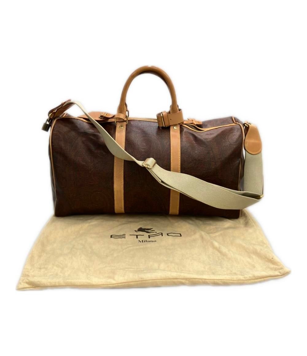 エトロ ボストンバッグ ショルダーバッグ トラベルバッグ 2WAY 斜め