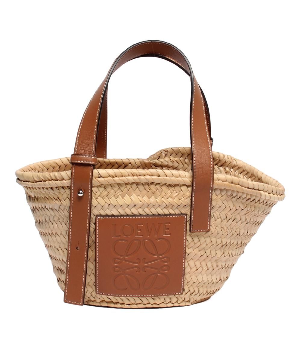 美品 ロエベ ハンドバッグ カゴバッグ バスケットバッグ スモール