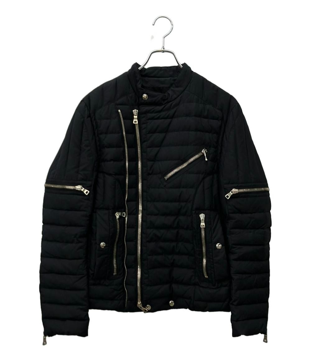 バルマン　BALMAIN バイカーダウンジャケット BALMAINバルマン風12AWバイカーダウンジャケットの通販 by 柴犬's shop
