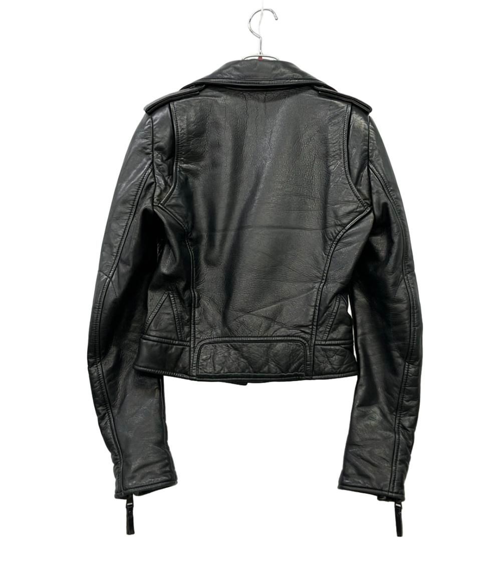 バレンシアガ ダブルライダースジャケット ラムレザー 2009 ニコラ期