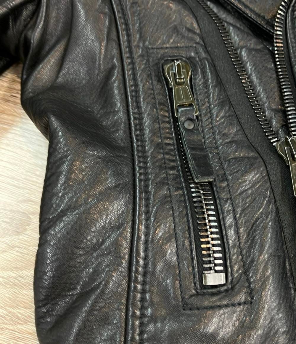 バレンシアガ　Balenciaga ライダース　　ラムレザー　ダブル　00ss バレンシアガ ダブルライダースジャケット ラムレザー 2009 ニコラ期