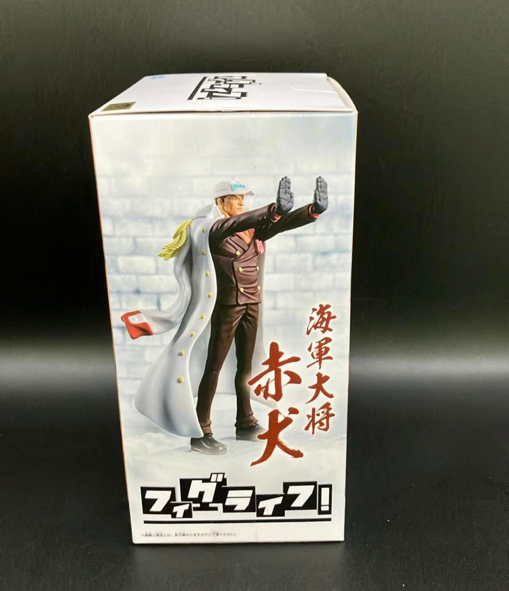 美品 バンダイ ONE PIECE フィグライフ 赤犬 サカズキ フィギュア