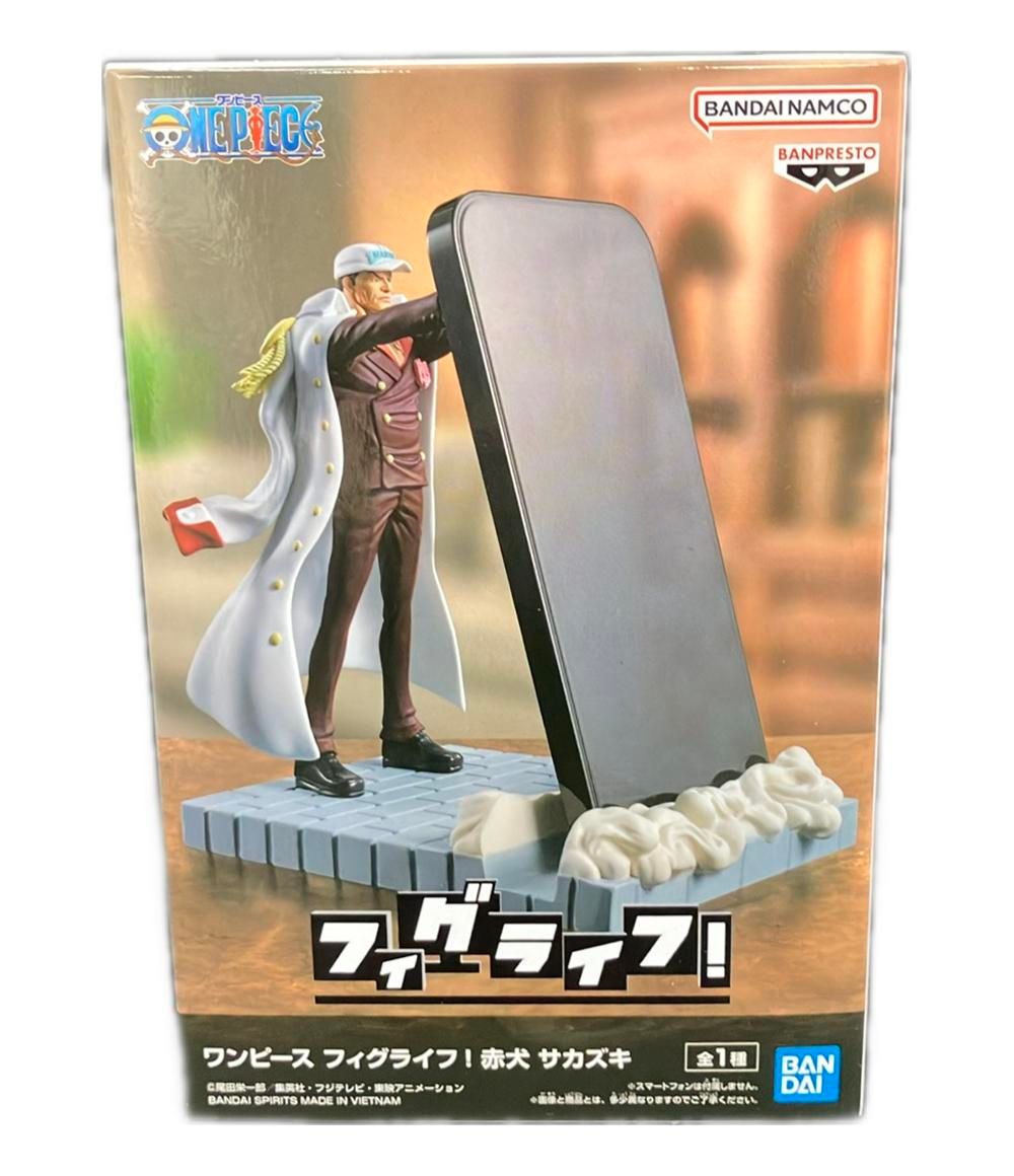 美品 バンダイ ONE PIECE フィグライフ 赤犬 サカズキ フィギュア