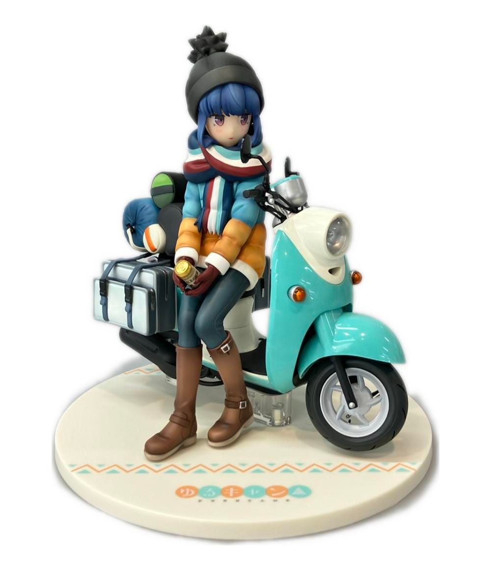 美品 ALTER ゆるキャン 1/10 志摩リン with スクーター フィギュア