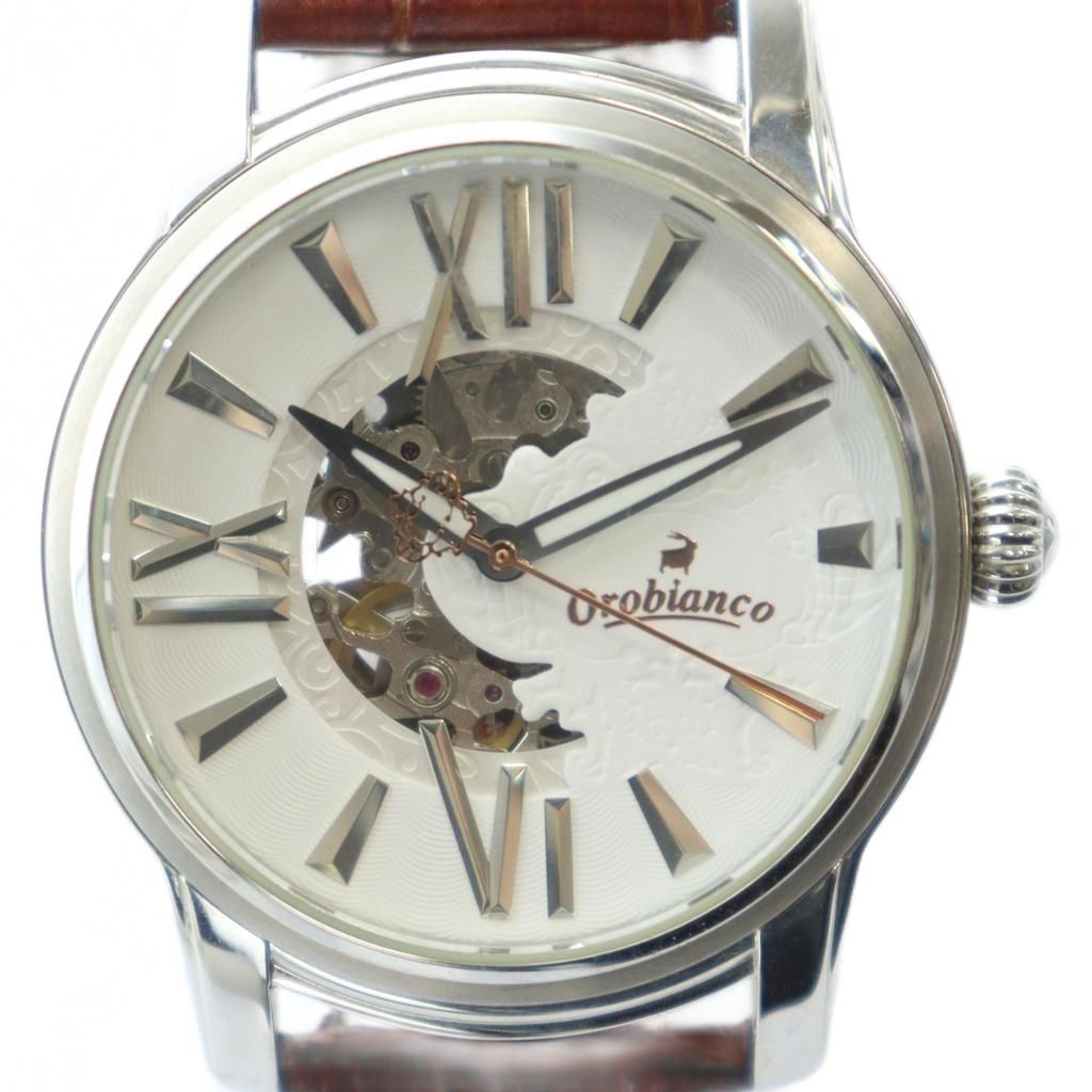 オロビアンコ OROBIANCO OR-0011N 腕時計 ウォッチ自動巻き 白文字盤