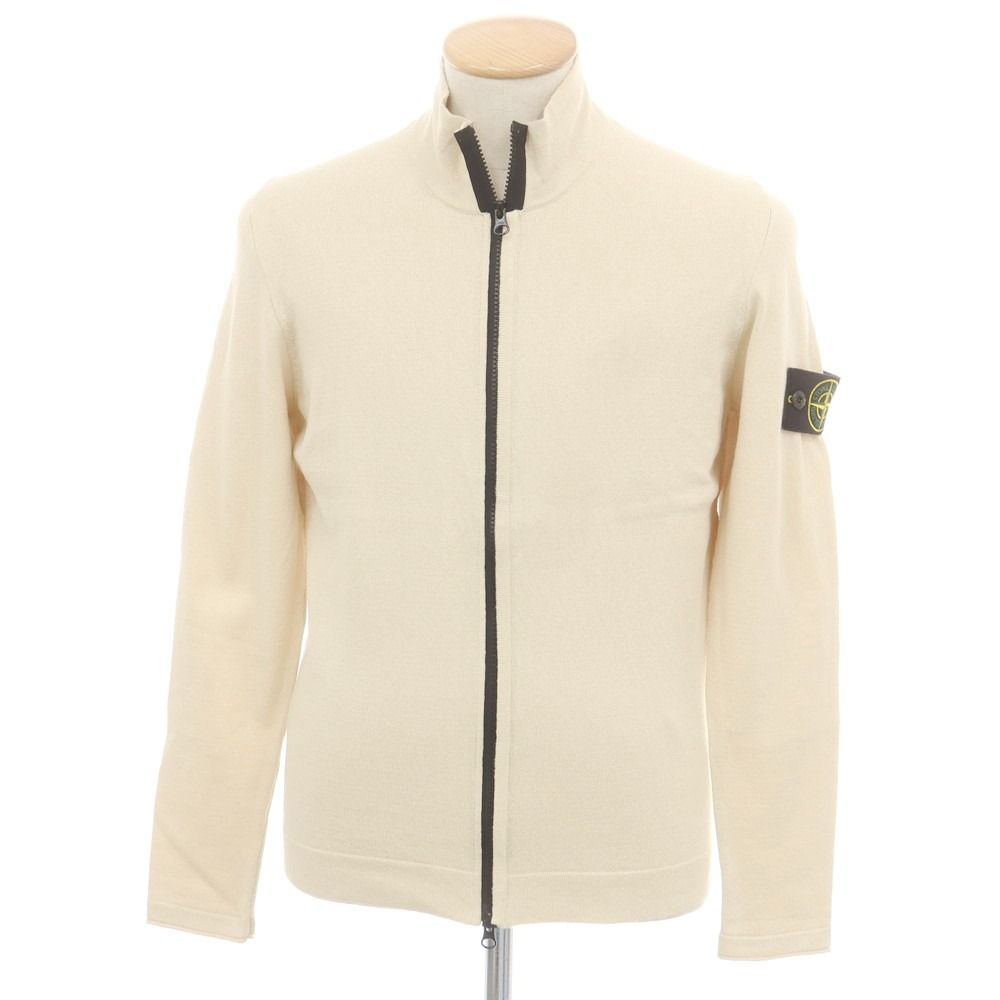 ストーンアイランド ベージュ カーディガン 中古】ストーンアイランド STONE ISLAND コットン ジップアップ