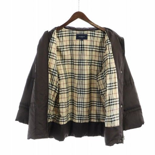 美品　バーバリーロンドン　ビック　ノバチェック　Aライン　ミドルコート　40 美品 バーバリーロンドン ビック ノバチェック Aライン ミドルコート