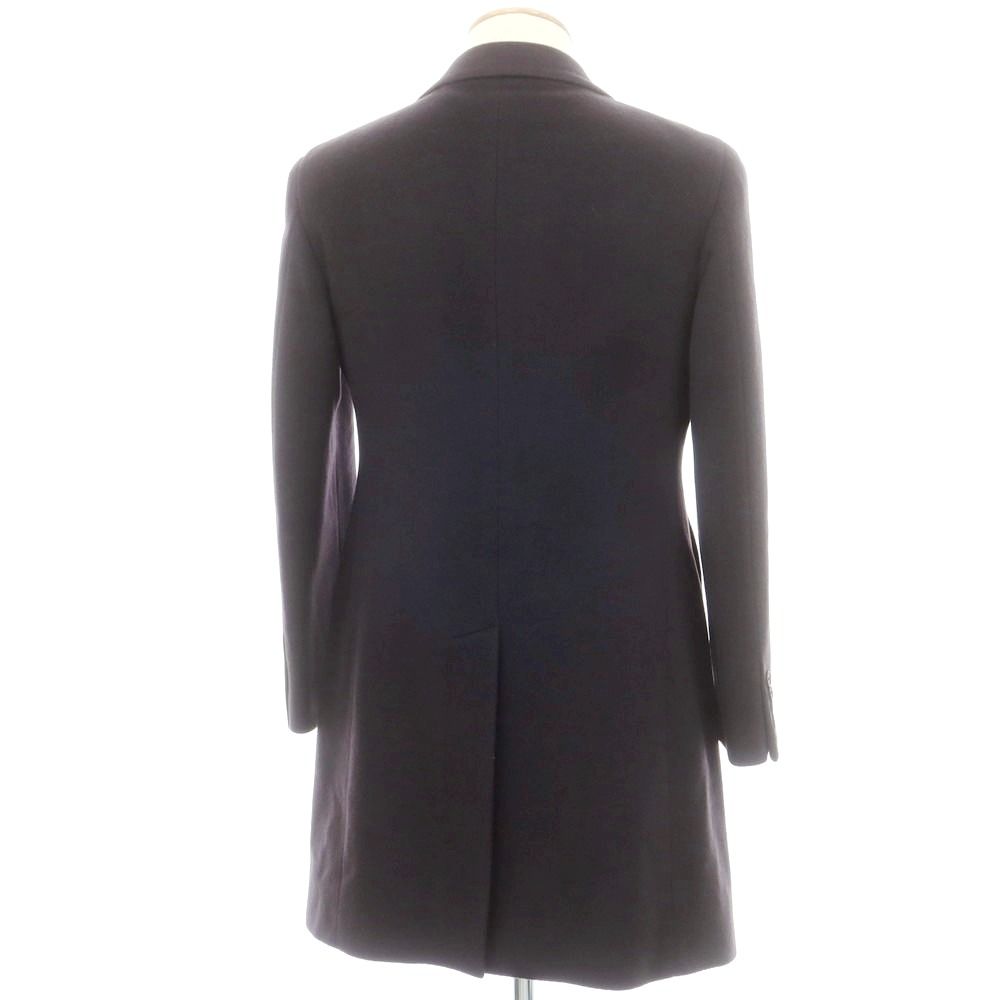 TAGLIATORE_タリアトーレ_カシミア_チェスターコート_ネイビー_42 TAGLIATORE（タリアトーレ）カシミアフランネルダブルチェスター