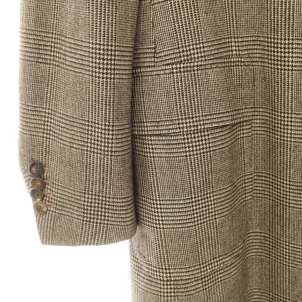 中古】チェーザレ アットリーニ Cesare Attolini ウール チェック