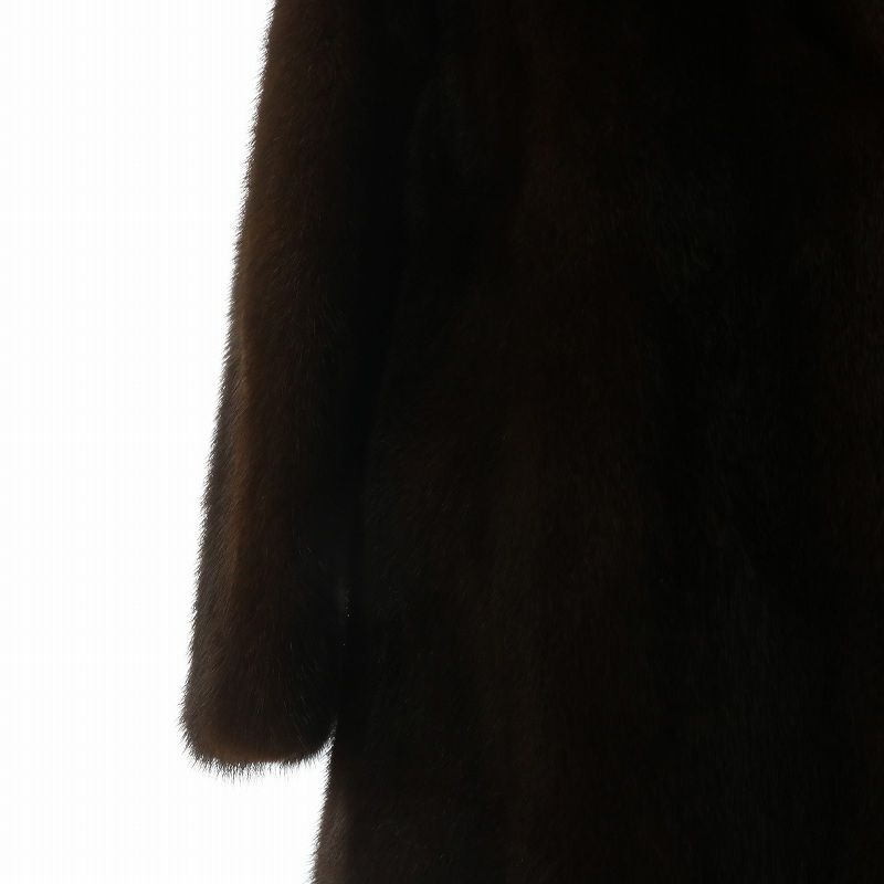 2.4万円からお値下げ◎ダークミンク ファーコート サイズ13 毛皮コート 2.4万円からお値下げ◎ダークミンク ファーコート サイズ13 毛皮コート