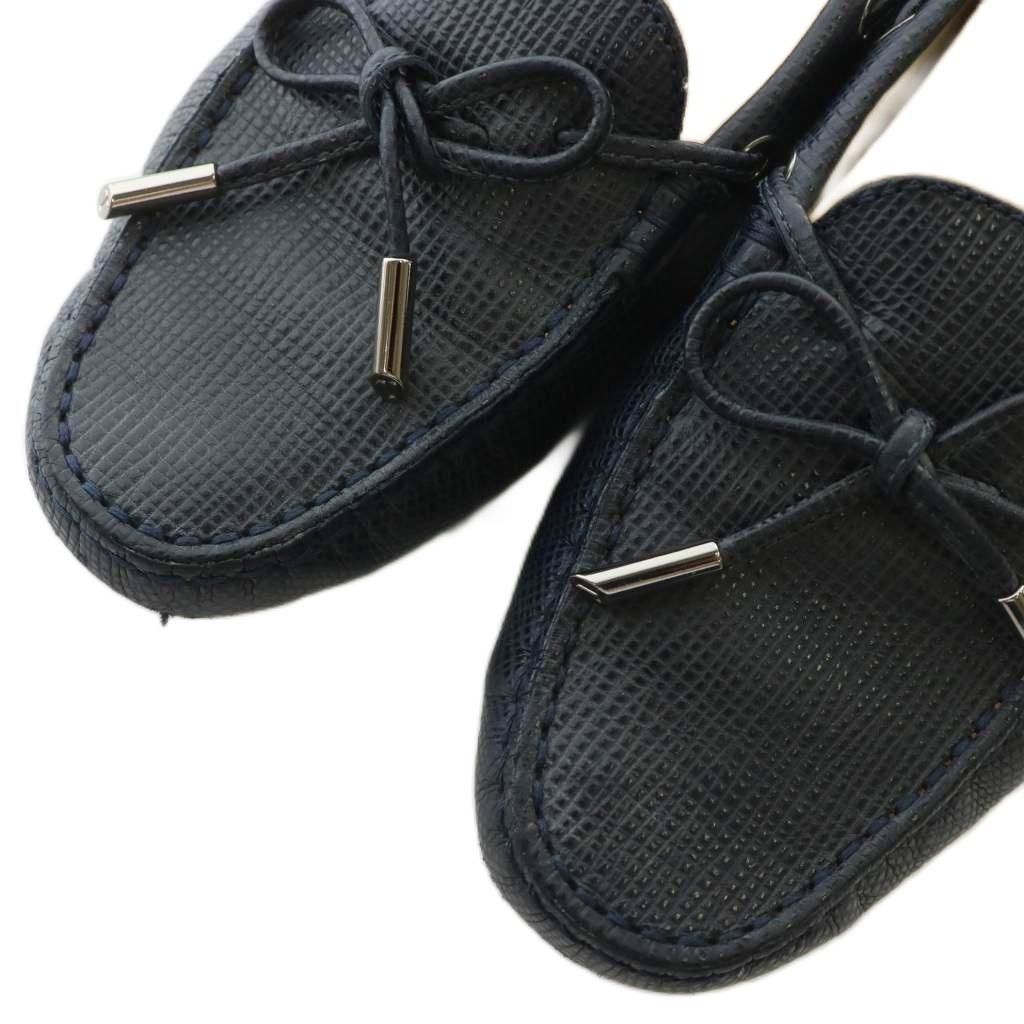 TODS ネイビー レザー モカシン TODS ネイビー レザー モカシン TODS ネイビー レザー モカシン