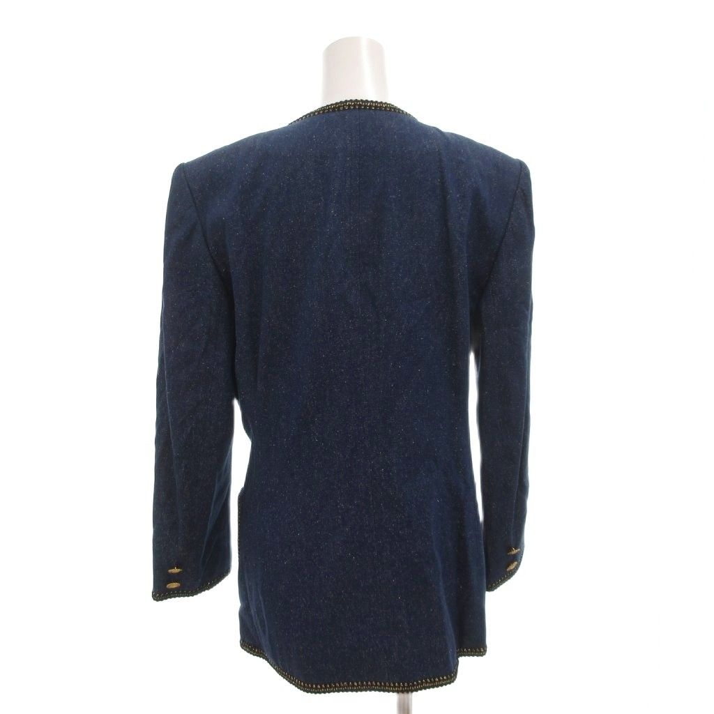 レオナール LEONARD ヴィンテージ セットアップ ノーカラージャケット