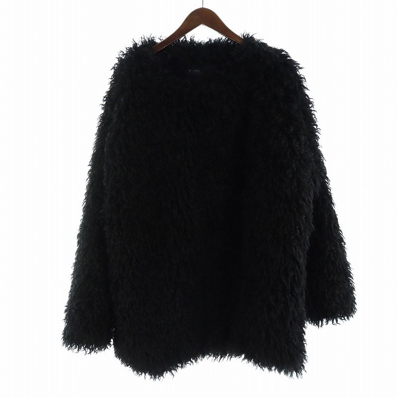 ヨウジヤマモト　S'YTE ファートップス SHAGGY FUR CREW NECK PULLOVER(M Black): S'YTE｜THE SHOP YOHJI YAMAMOTO