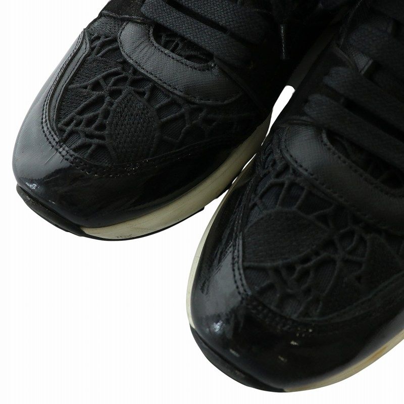 フェラガモ ローカットスニーカー 黒 Salvatore Ferragamo サルヴァトーレフェラガモ スニーカー ロゴ