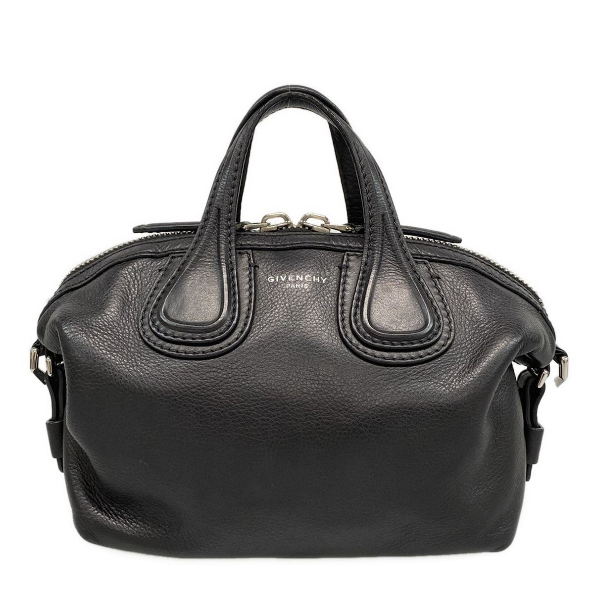 GIVENCHY(ジバンシー) ハンドバッグ ナイチンゲール 黒 レザー - メルカリ